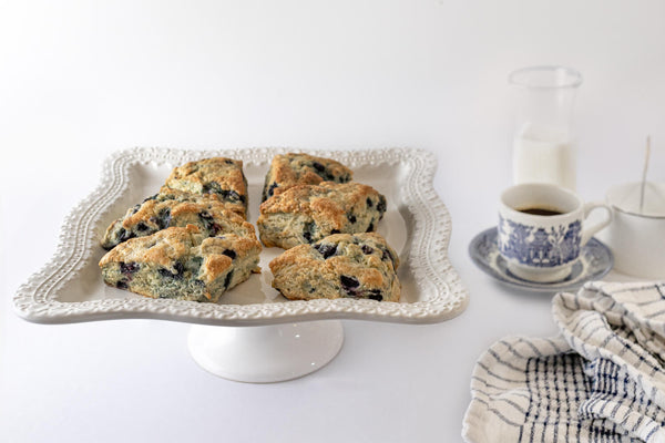 Blueberry Scones - The White Rabbit
